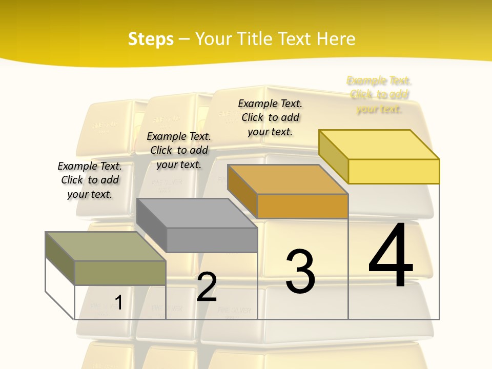 Platinum Stacked Reserve PowerPoint Template