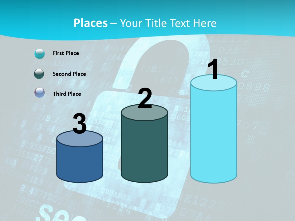 Internet Network Binary PowerPoint Template