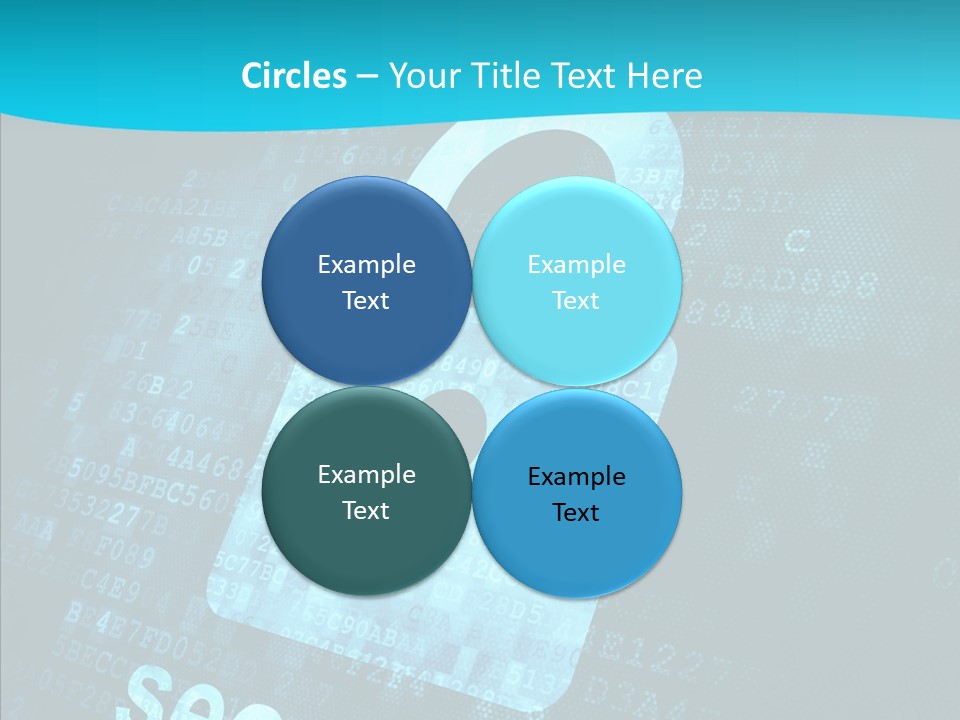 Internet Network Binary PowerPoint Template
