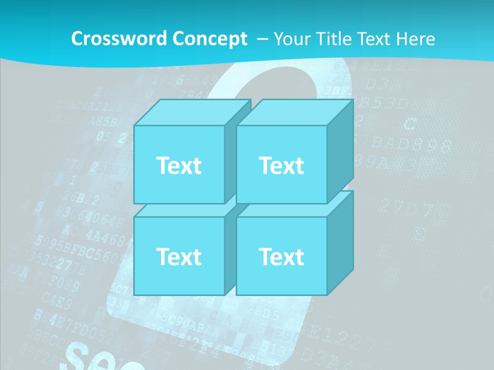 Internet Network Binary PowerPoint Template