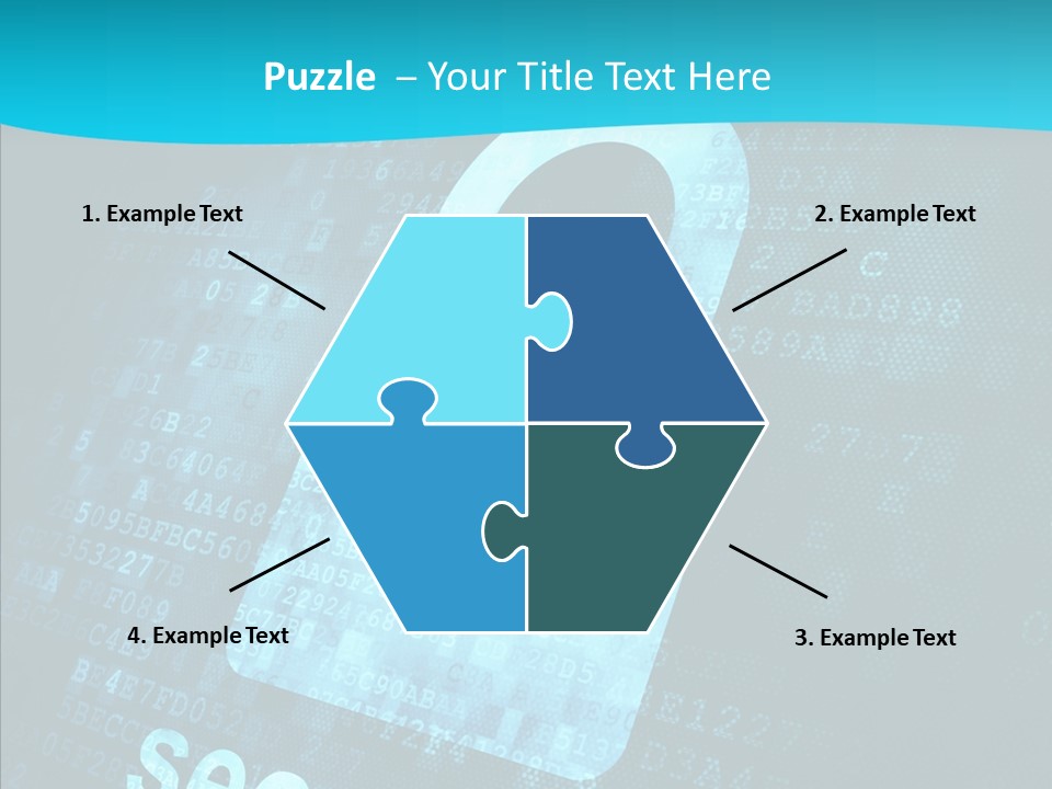 Internet Network Binary PowerPoint Template