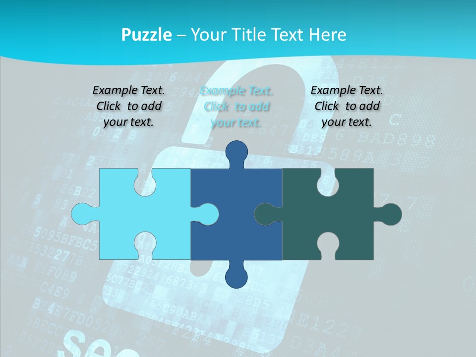 Internet Network Binary PowerPoint Template