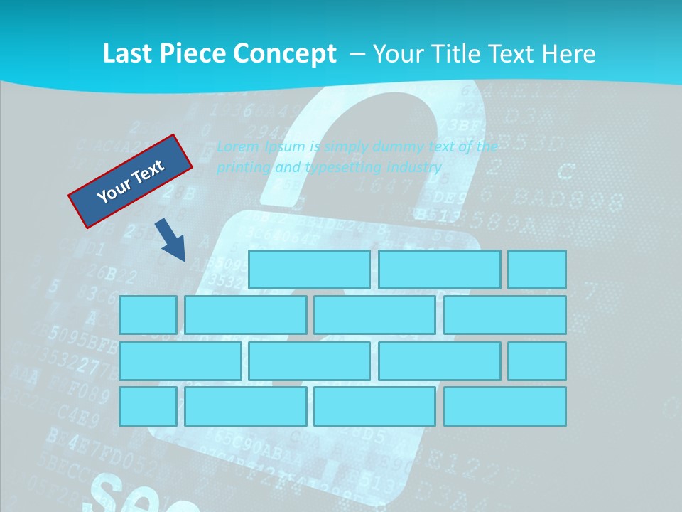 Internet Network Binary PowerPoint Template