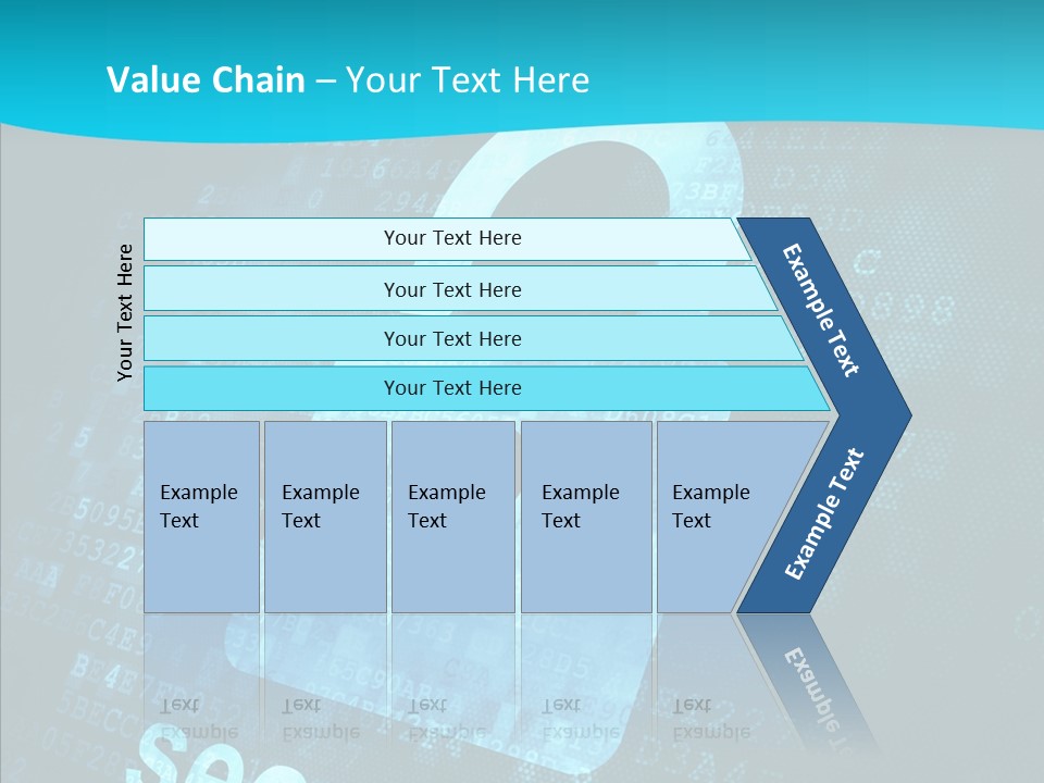 Internet Network Binary PowerPoint Template