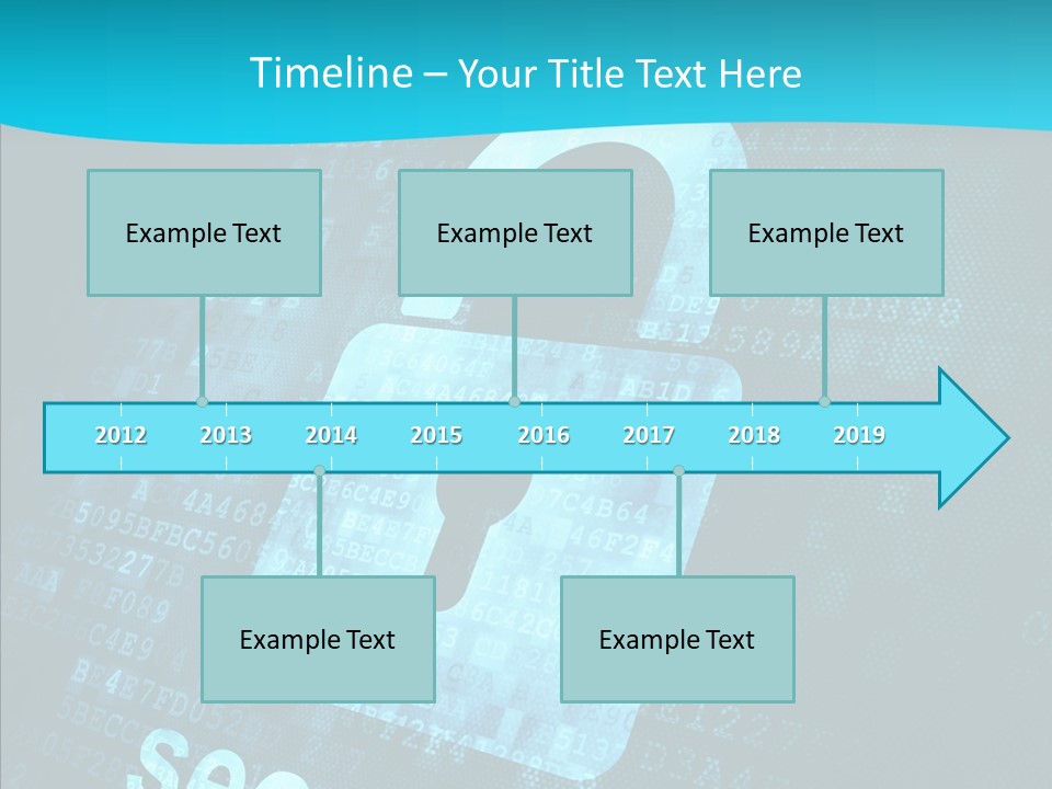Internet Network Binary PowerPoint Template