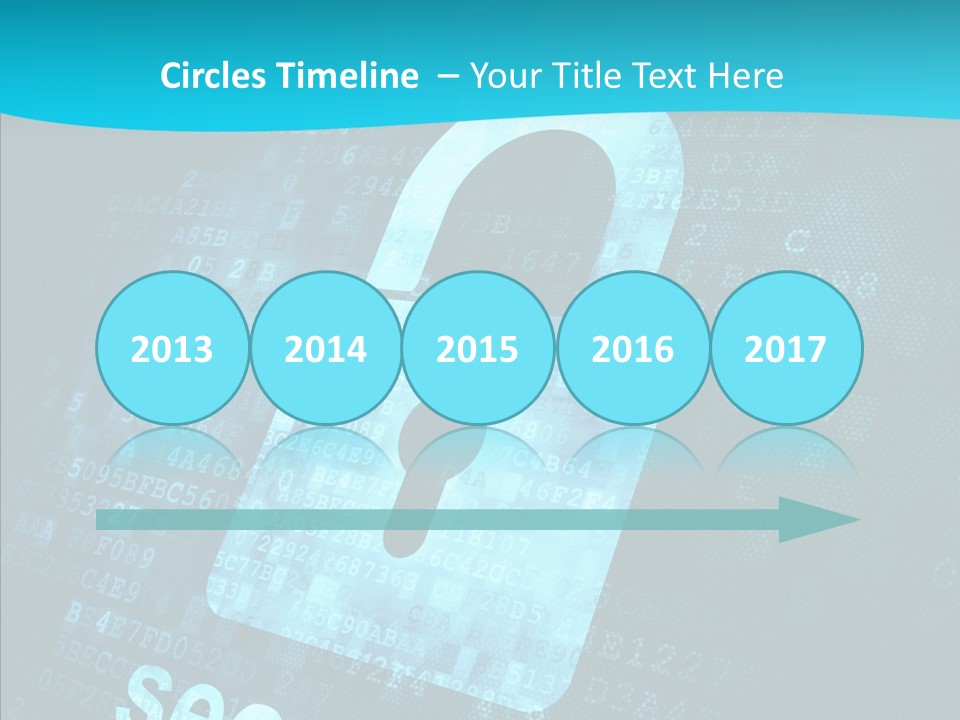 Internet Network Binary PowerPoint Template
