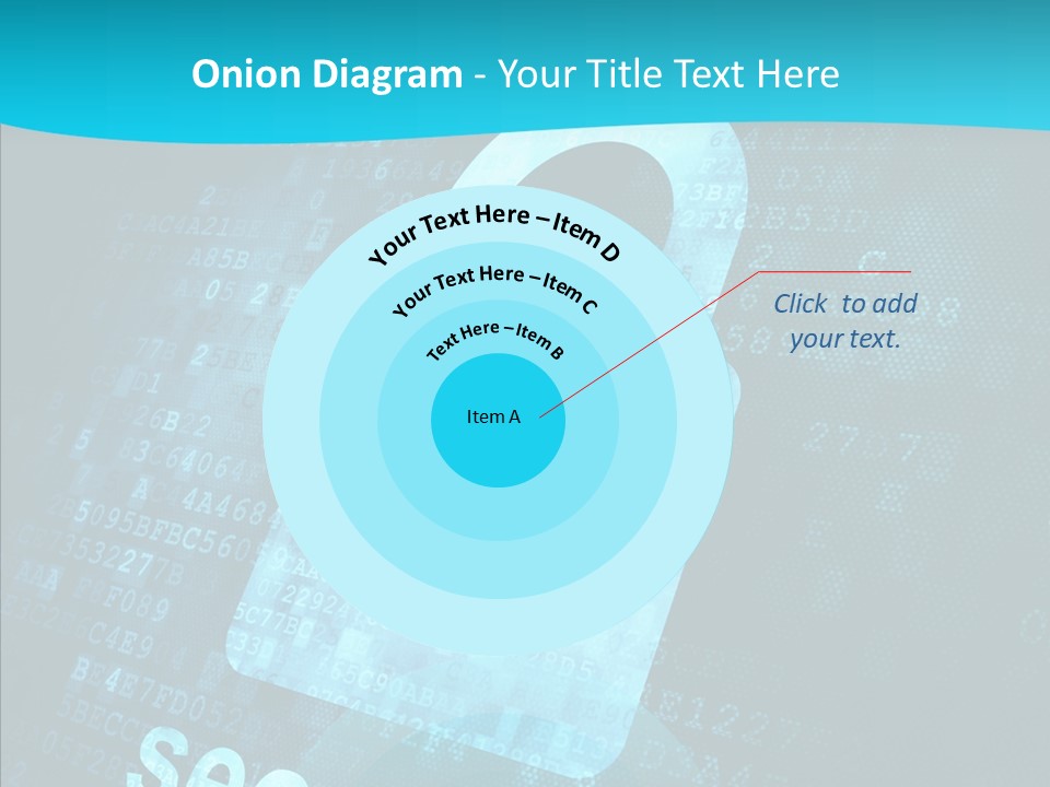 Internet Network Binary PowerPoint Template