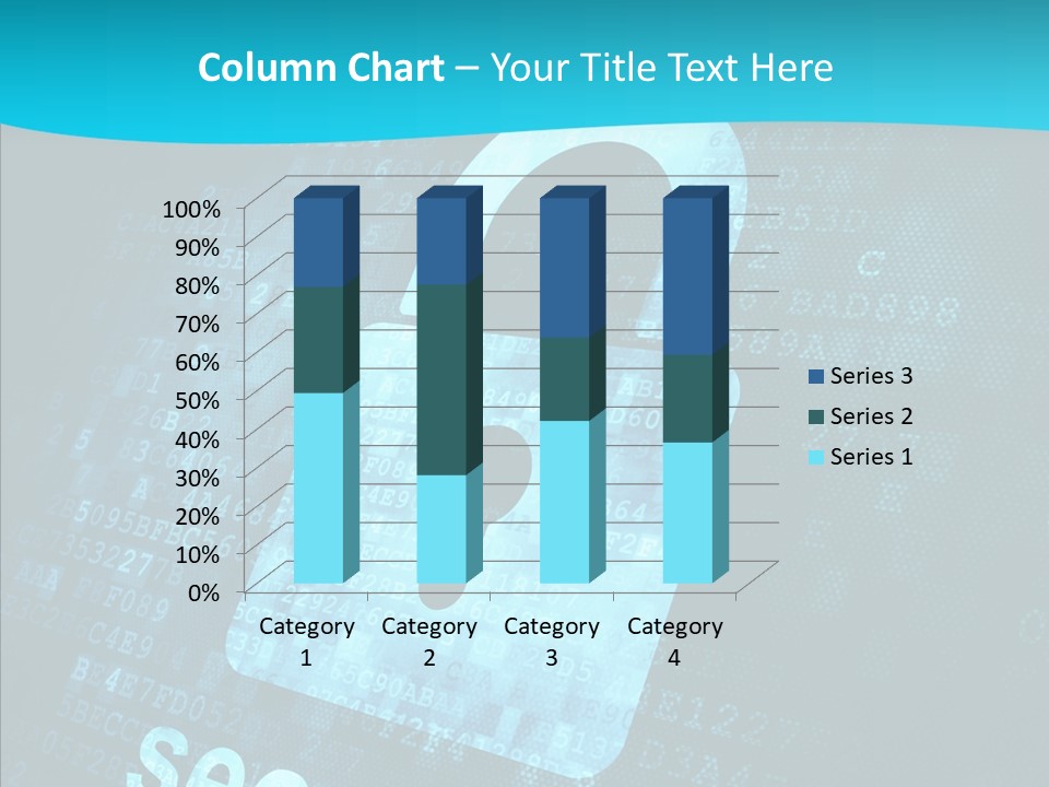 Internet Network Binary PowerPoint Template