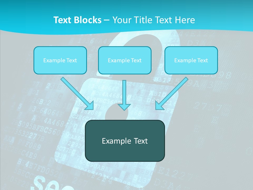 Internet Network Binary PowerPoint Template