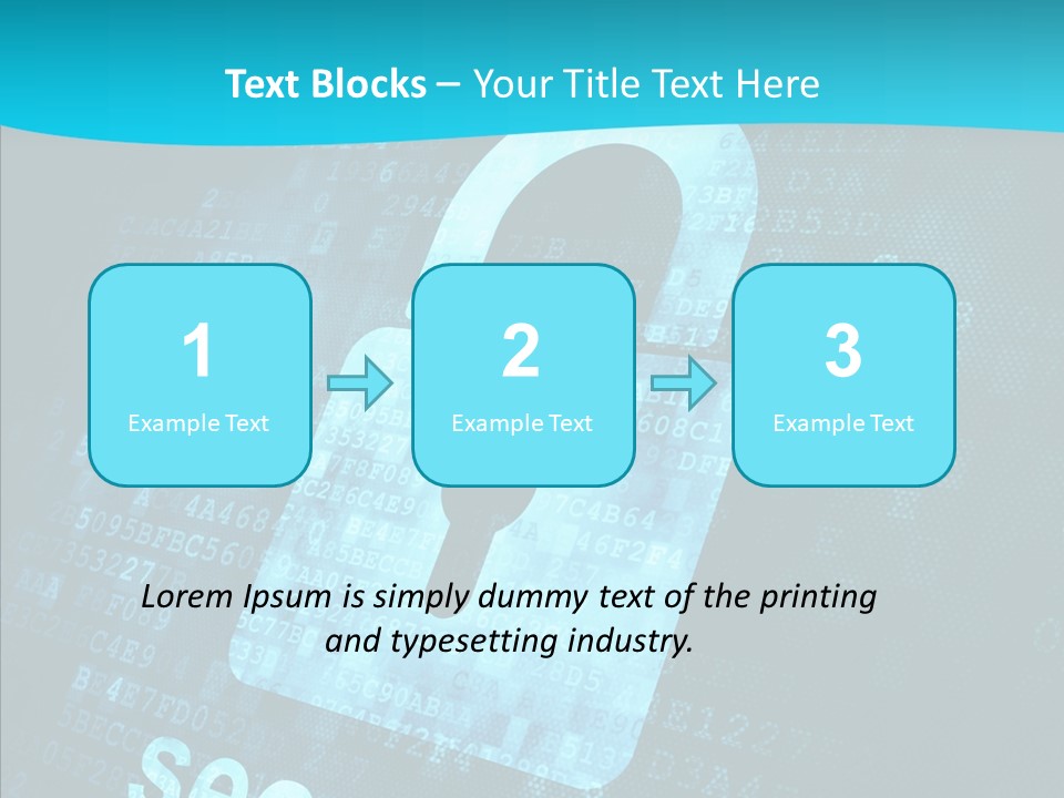 Internet Network Binary PowerPoint Template