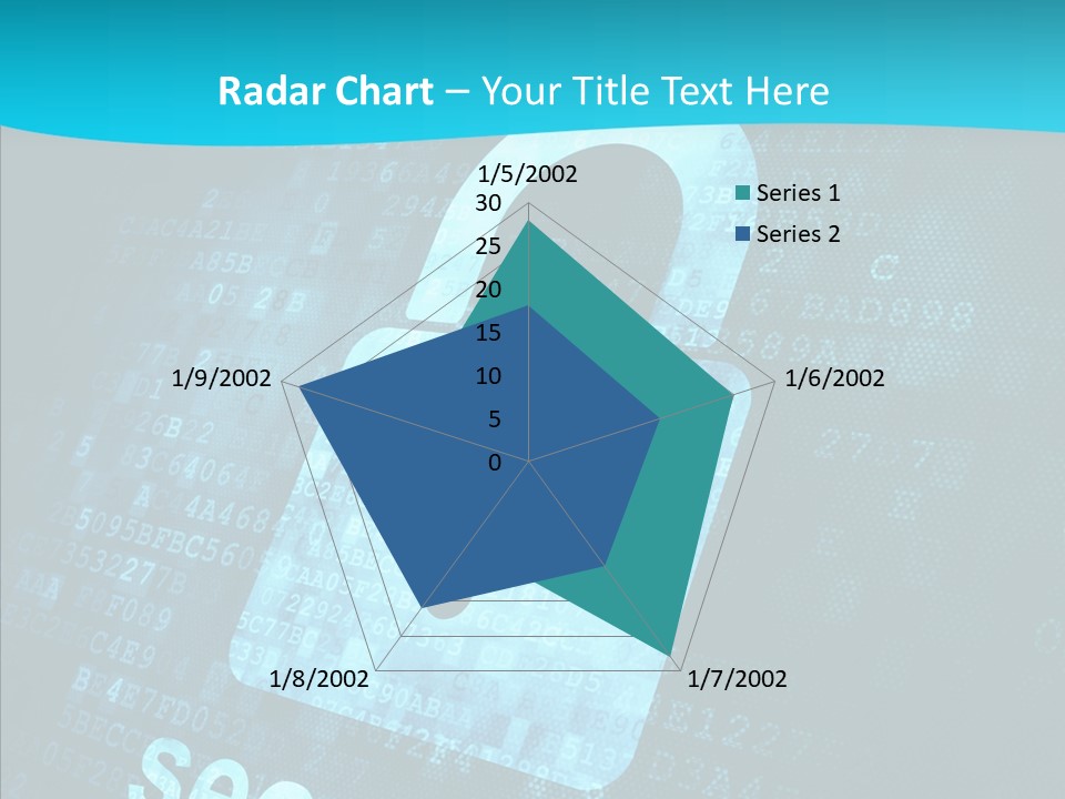 Internet Network Binary PowerPoint Template