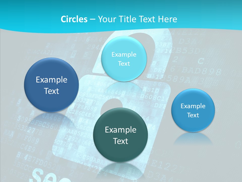 Internet Network Binary PowerPoint Template