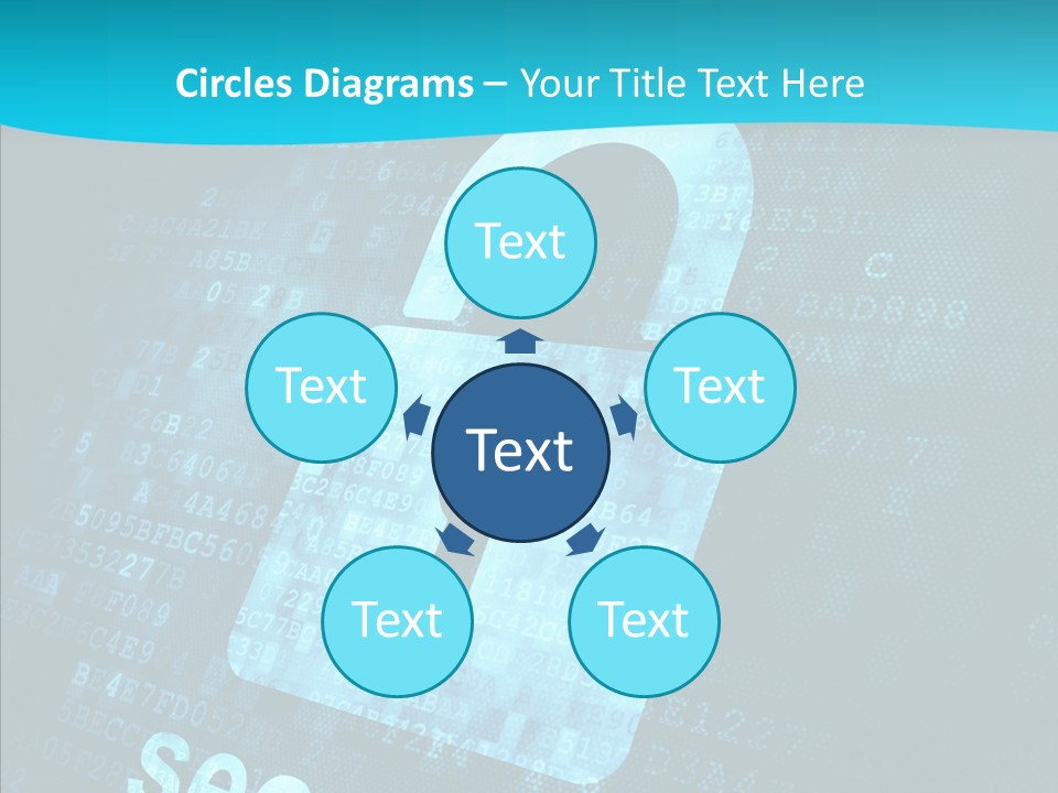 Internet Network Binary PowerPoint Template