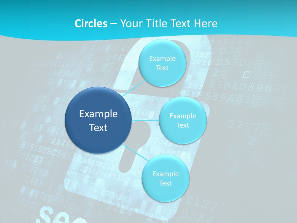 Internet Network Binary PowerPoint Template