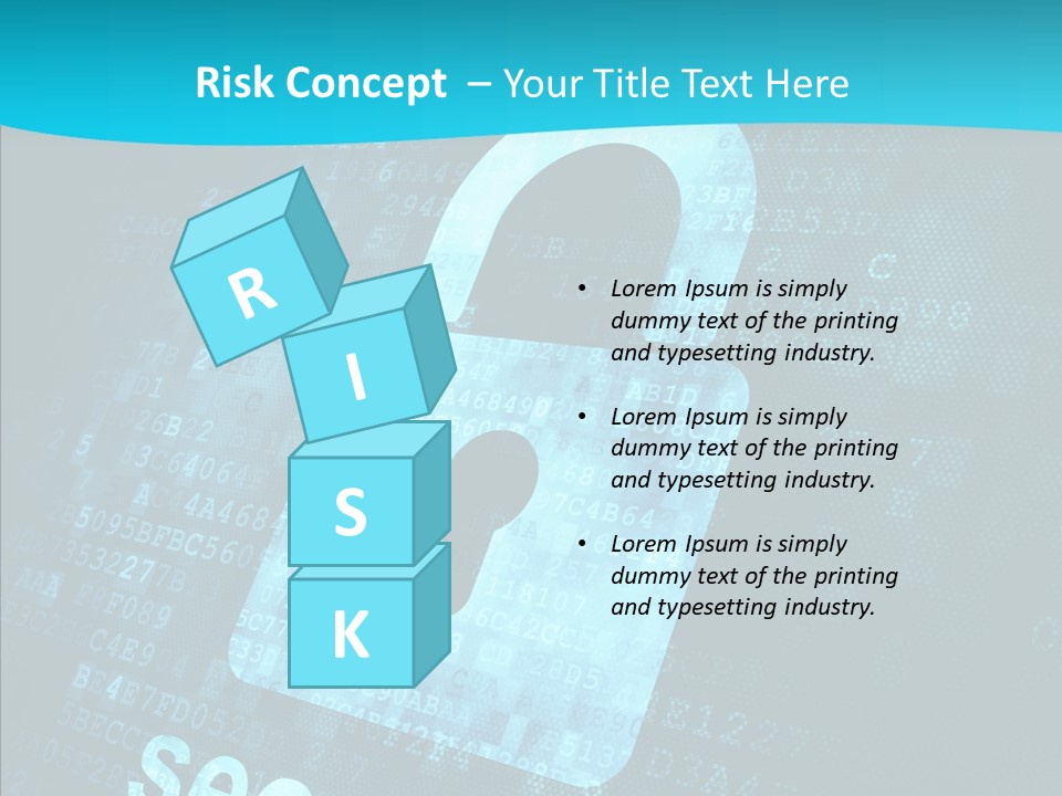 Internet Network Binary PowerPoint Template