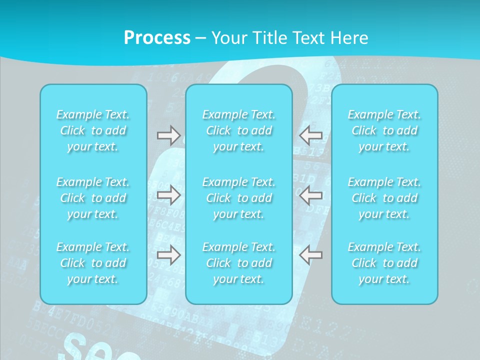 Internet Network Binary PowerPoint Template