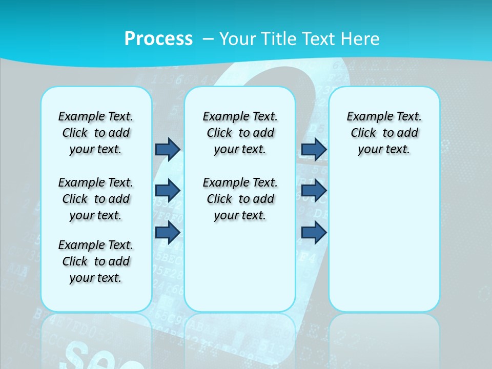 Internet Network Binary PowerPoint Template