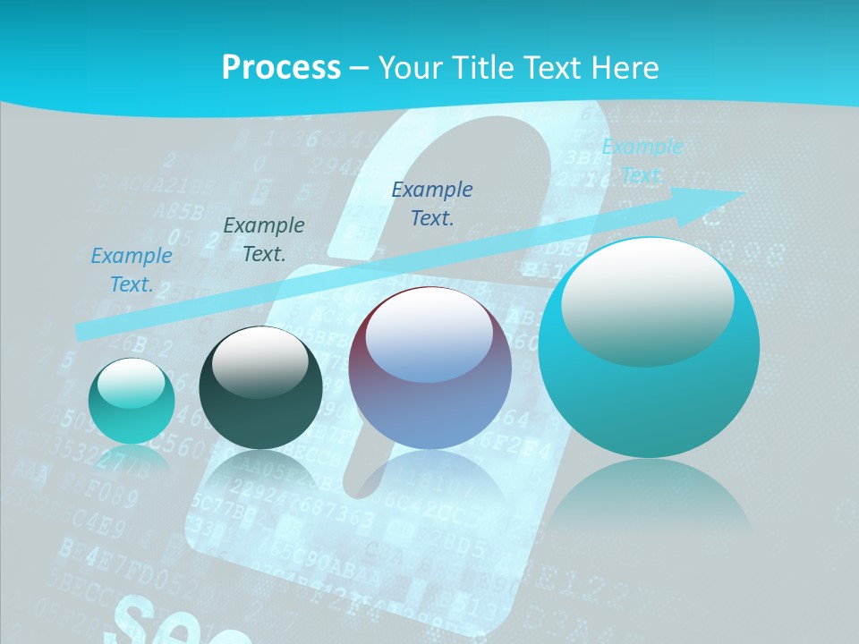 Internet Network Binary PowerPoint Template