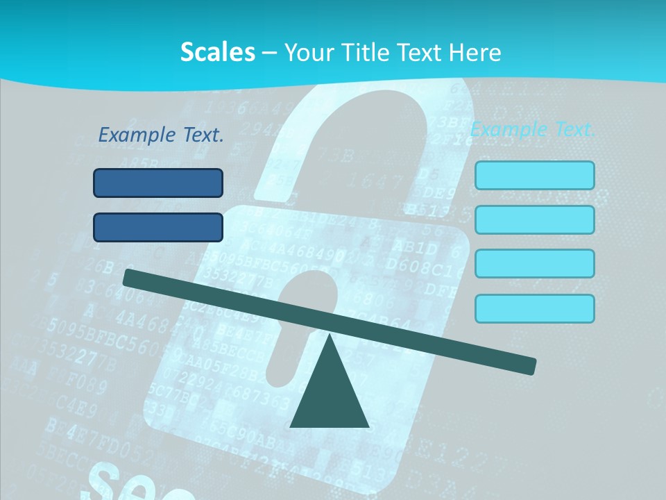 Internet Network Binary PowerPoint Template