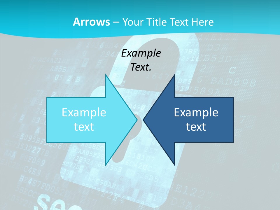 Internet Network Binary PowerPoint Template