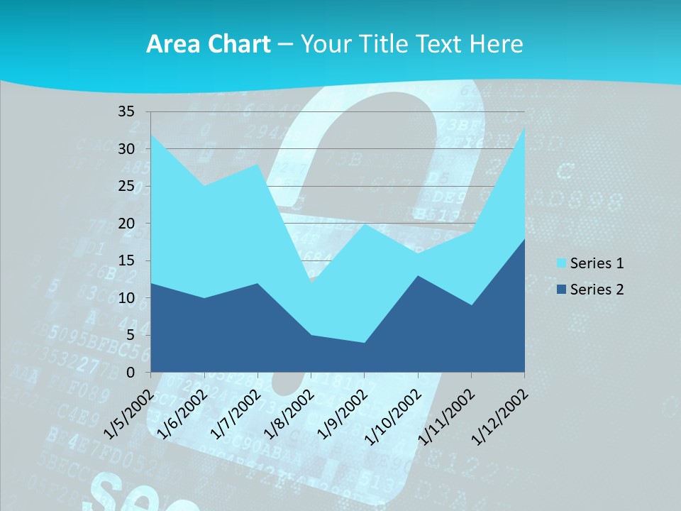 Internet Network Binary PowerPoint Template