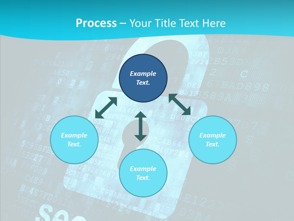 Internet Network Binary PowerPoint Template