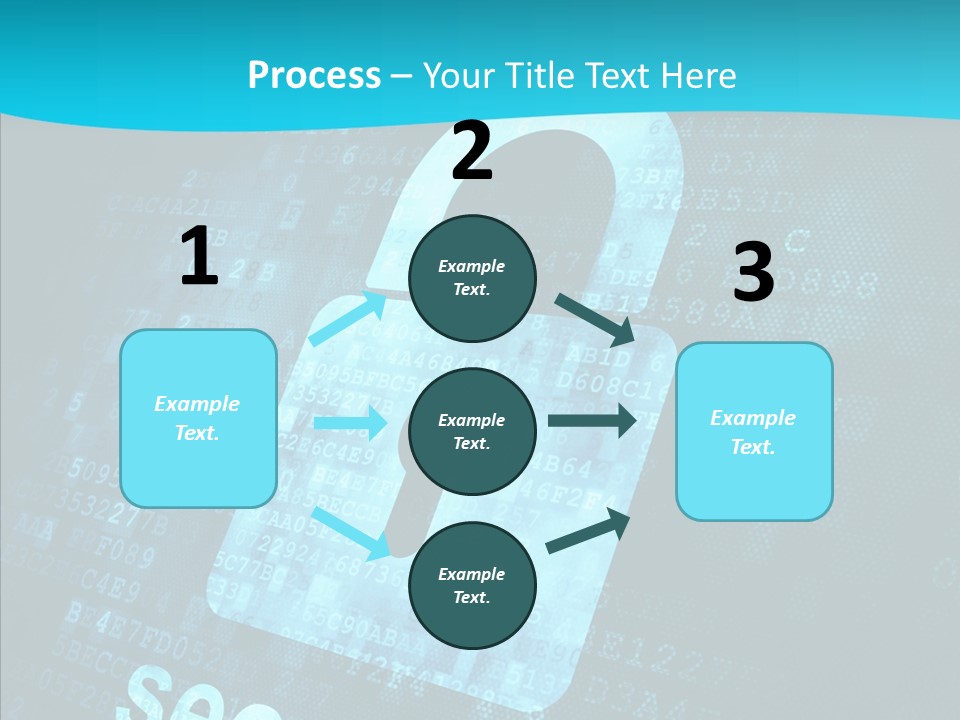 Internet Network Binary PowerPoint Template