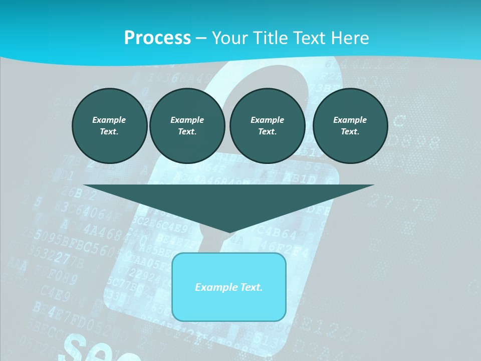 Internet Network Binary PowerPoint Template