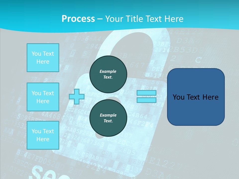 Internet Network Binary PowerPoint Template