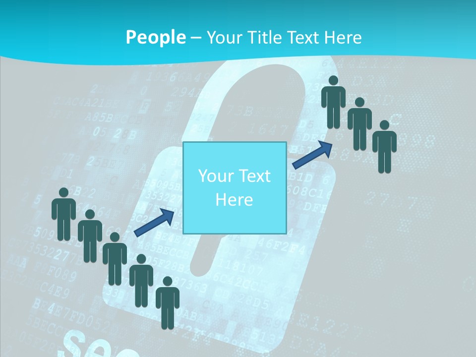 Internet Network Binary PowerPoint Template