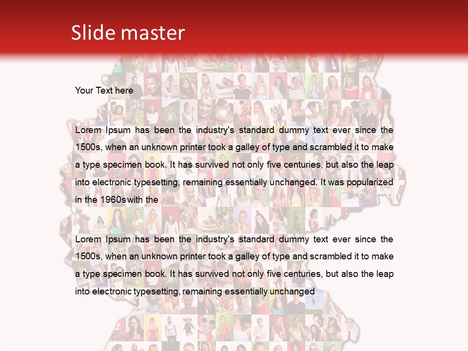 Isolated Man Release PowerPoint Template