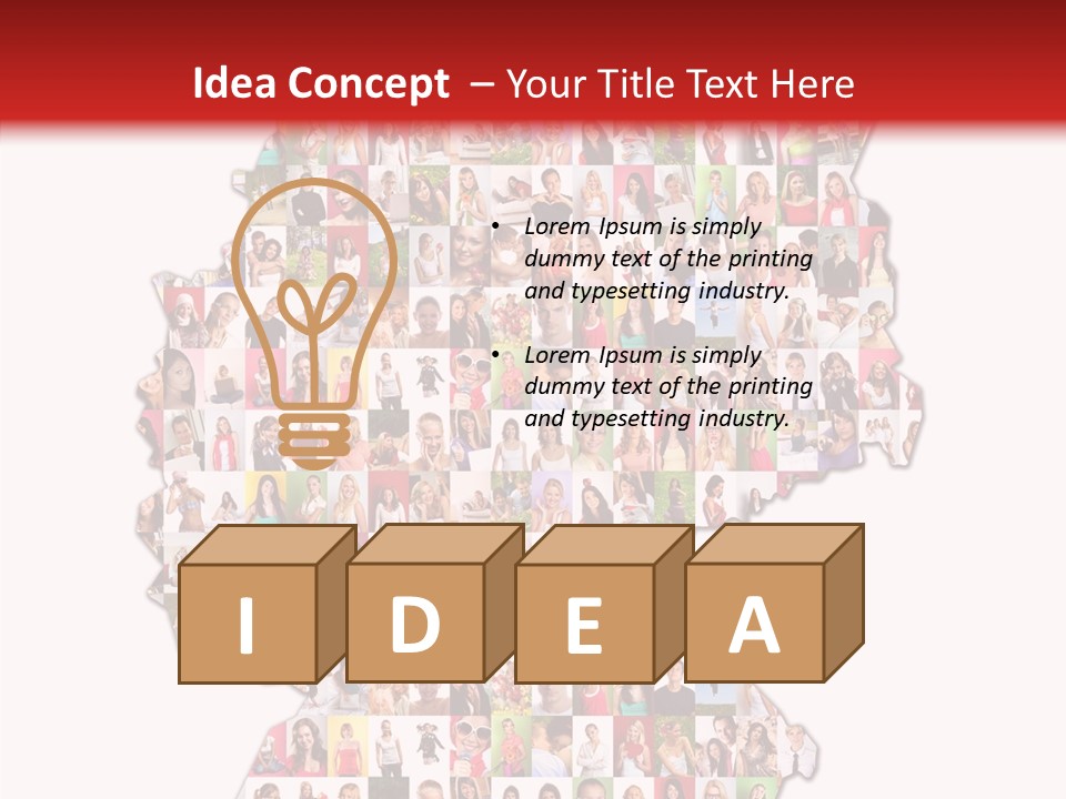 Isolated Man Release PowerPoint Template