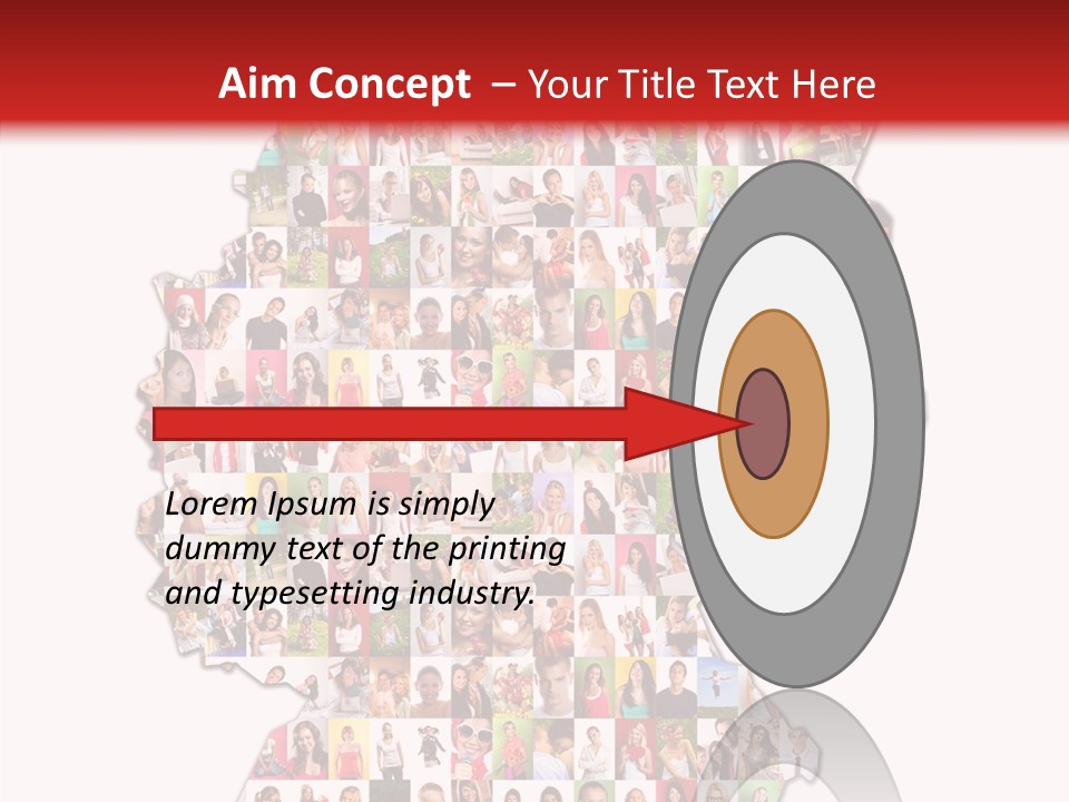 Isolated Man Release PowerPoint Template