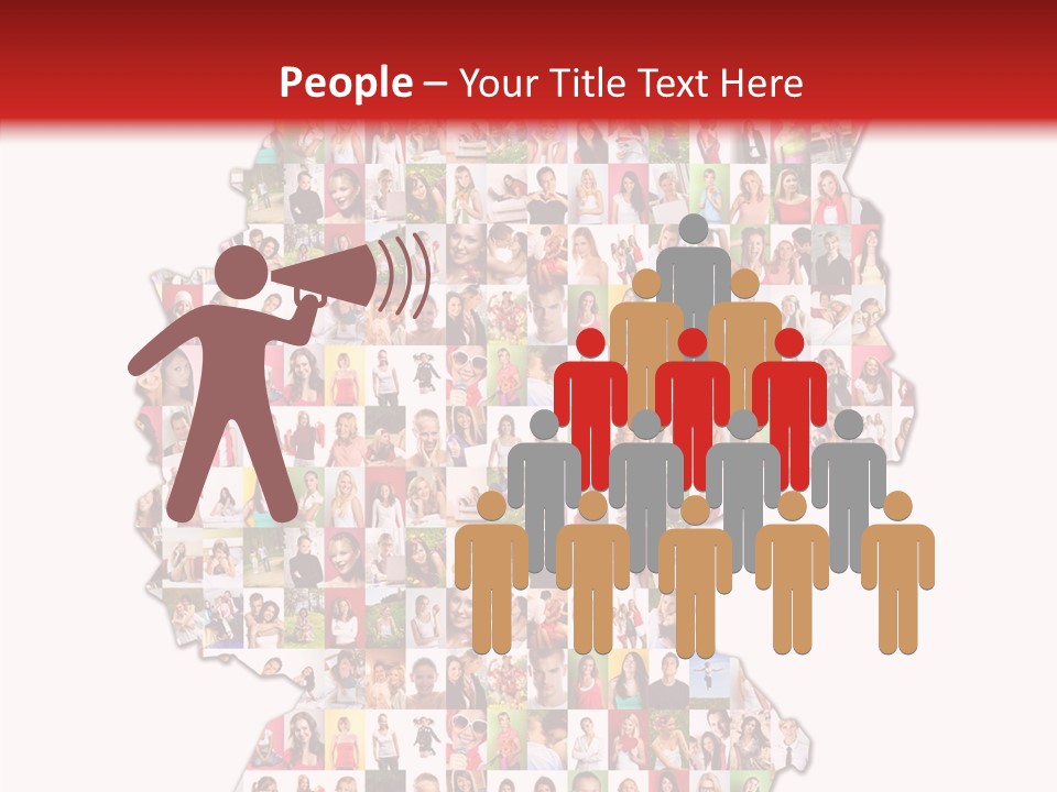 Isolated Man Release PowerPoint Template