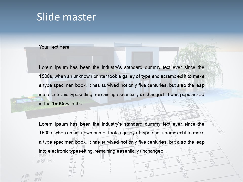 Home Panel Map PowerPoint Template