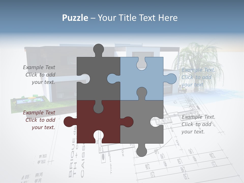 Home Panel Map PowerPoint Template