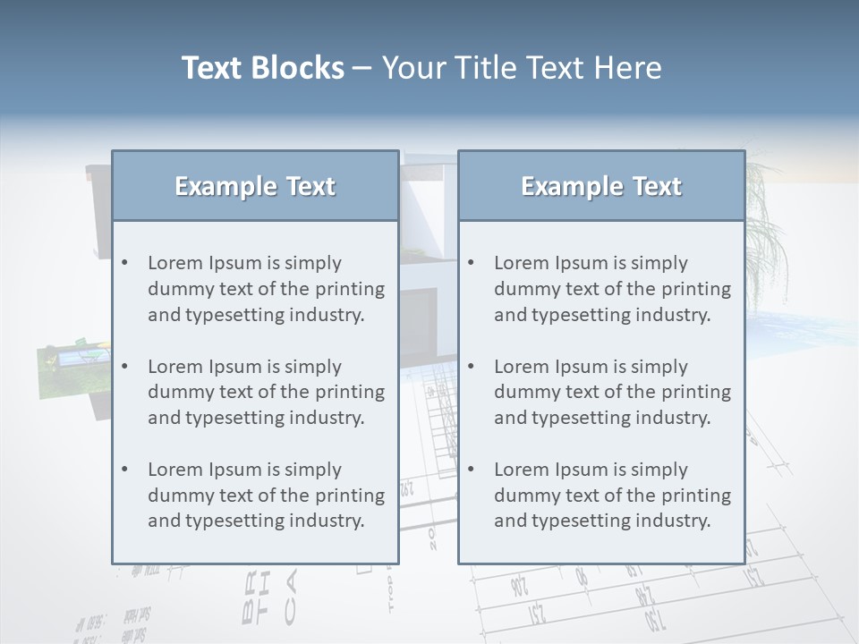 Home Panel Map PowerPoint Template
