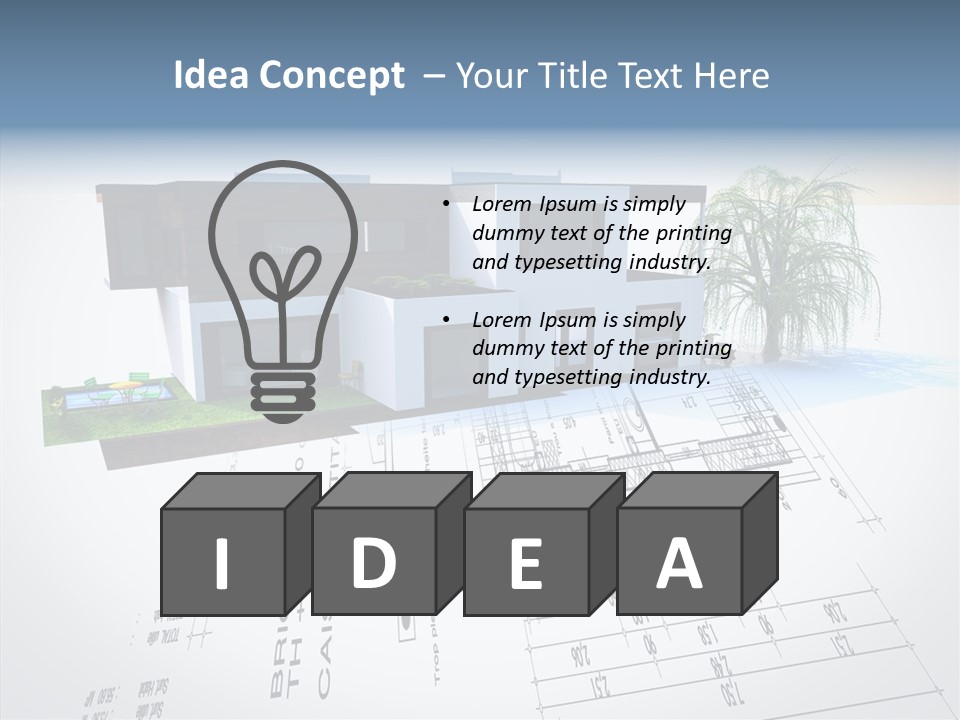 Home Panel Map PowerPoint Template