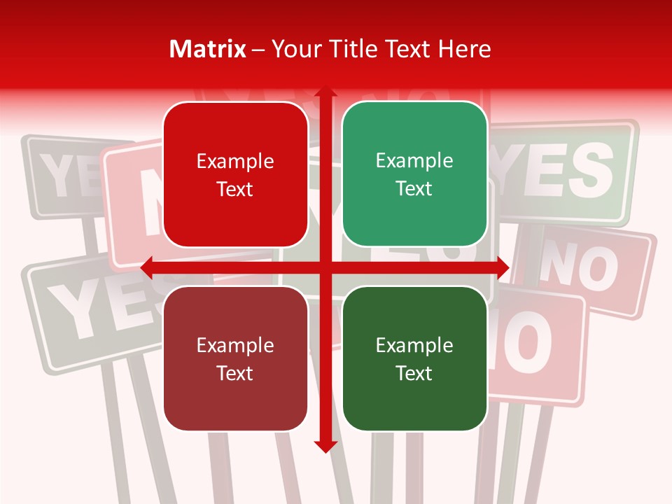 Vote Stop Choose PowerPoint Template