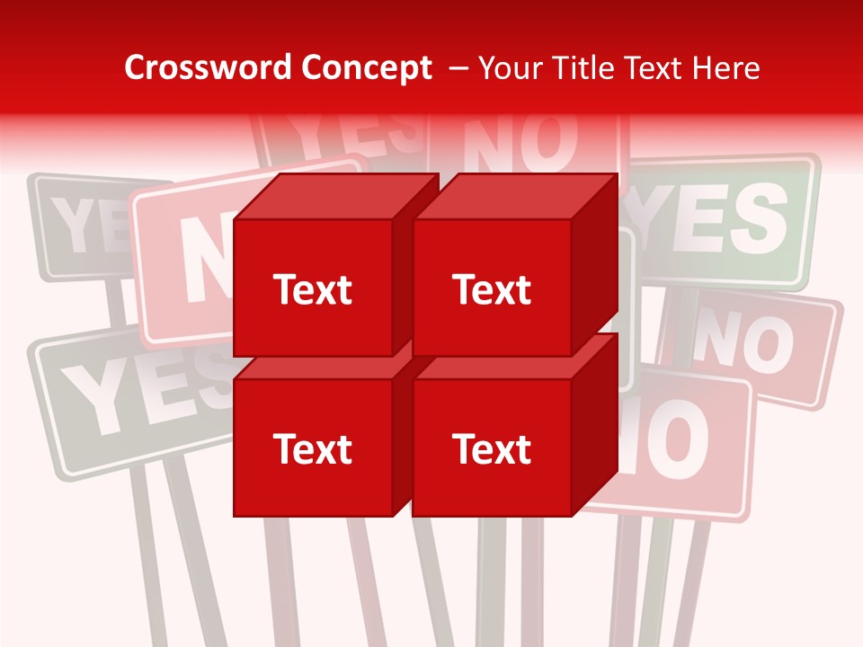 Vote Stop Choose PowerPoint Template