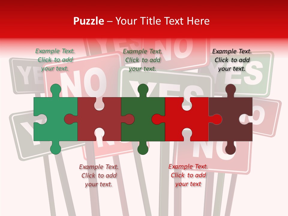 Vote Stop Choose PowerPoint Template