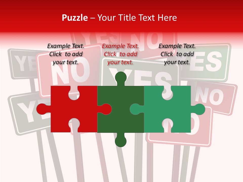 Vote Stop Choose PowerPoint Template