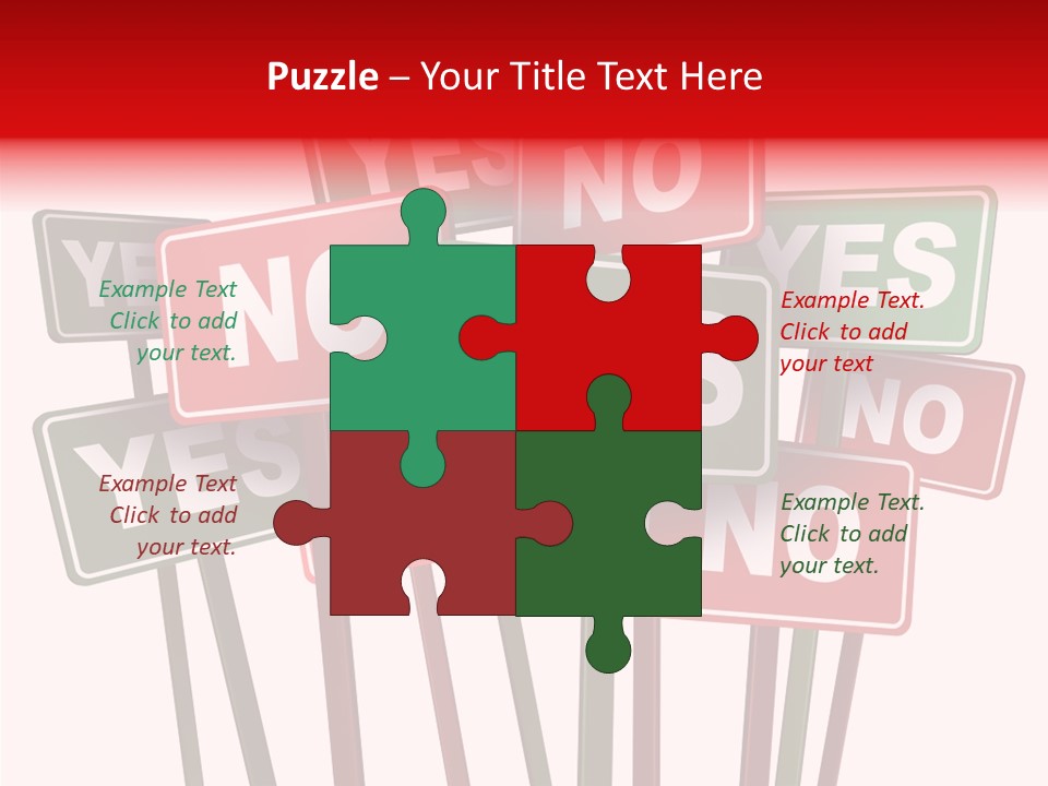 Vote Stop Choose PowerPoint Template