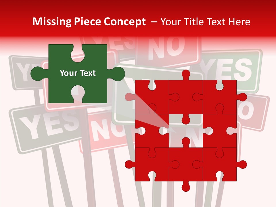 Vote Stop Choose PowerPoint Template