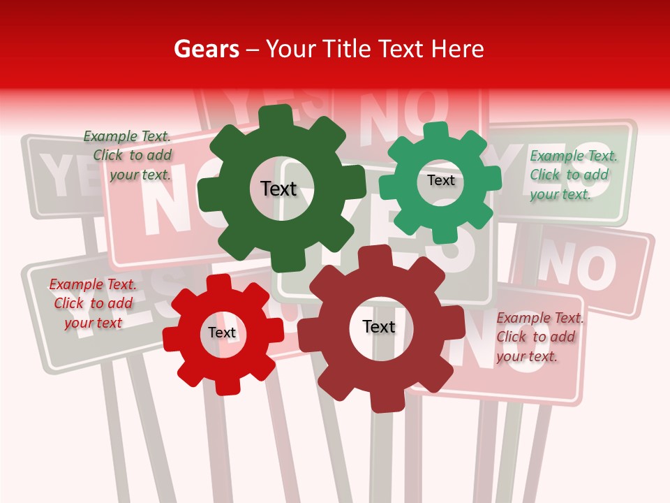 Vote Stop Choose PowerPoint Template