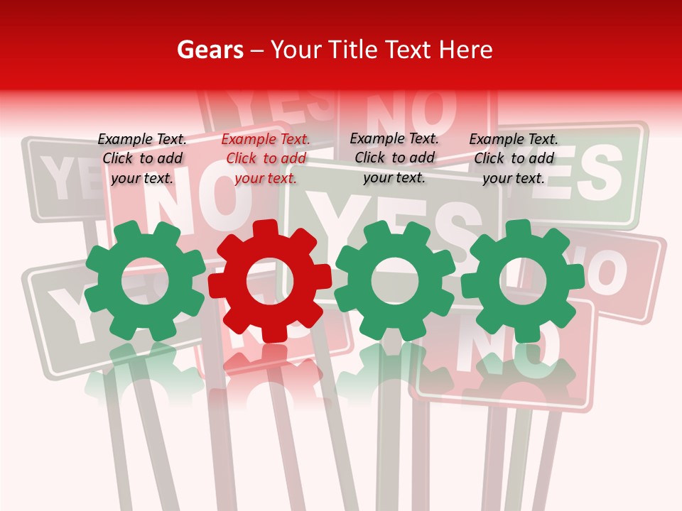 Vote Stop Choose PowerPoint Template