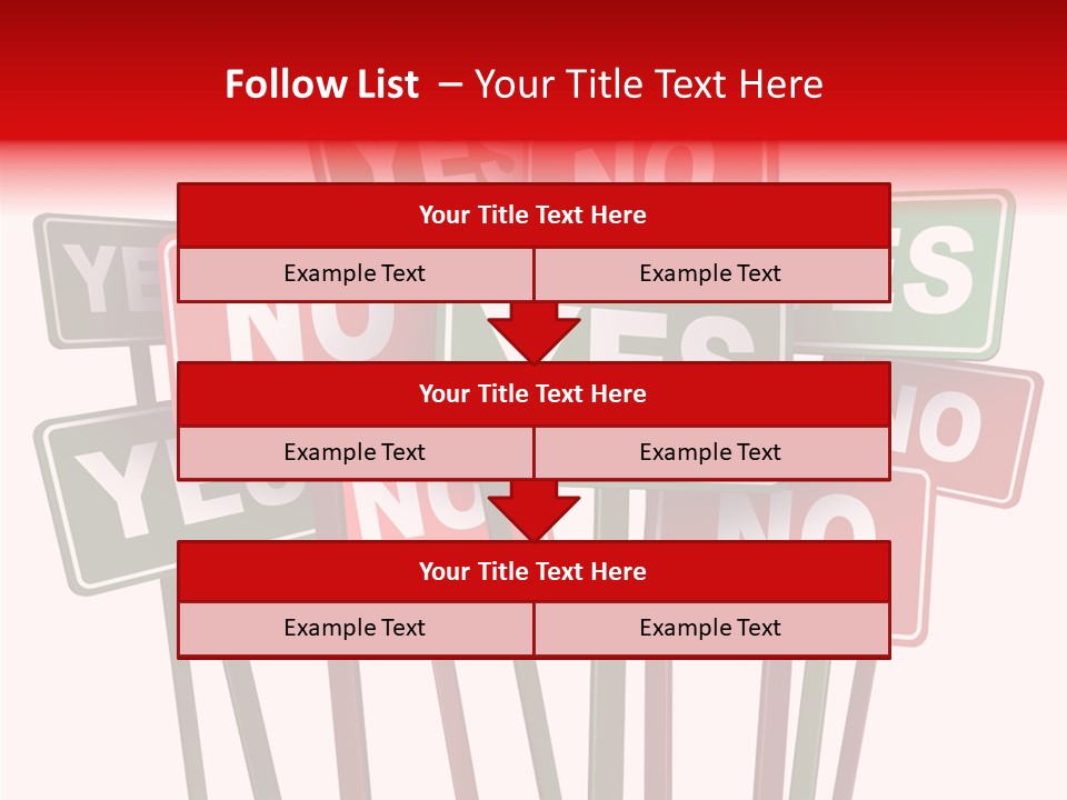 Vote Stop Choose PowerPoint Template