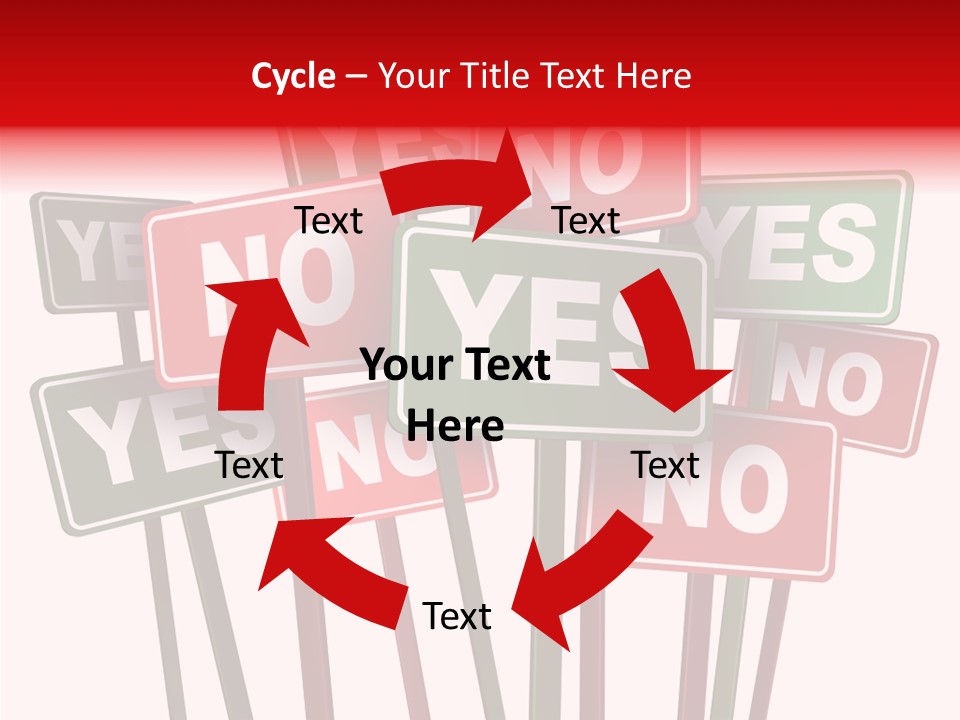 Vote Stop Choose PowerPoint Template