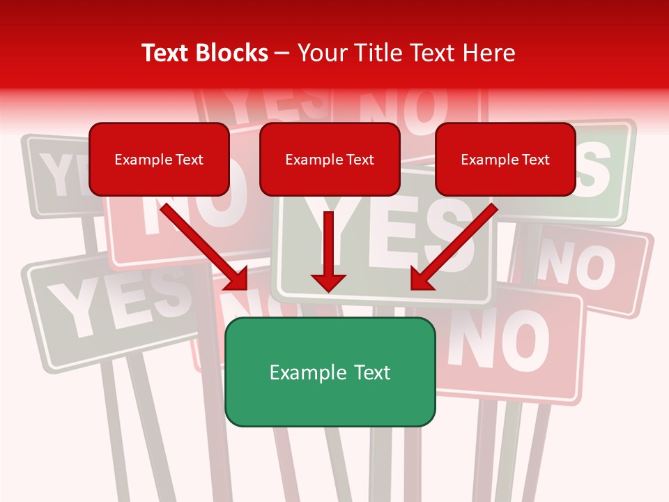 Vote Stop Choose PowerPoint Template