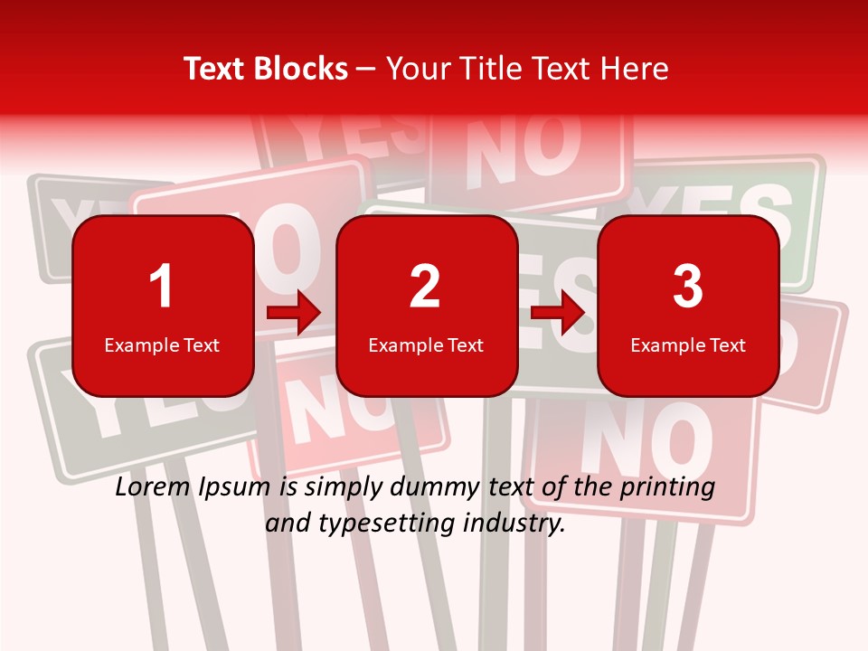 Vote Stop Choose PowerPoint Template